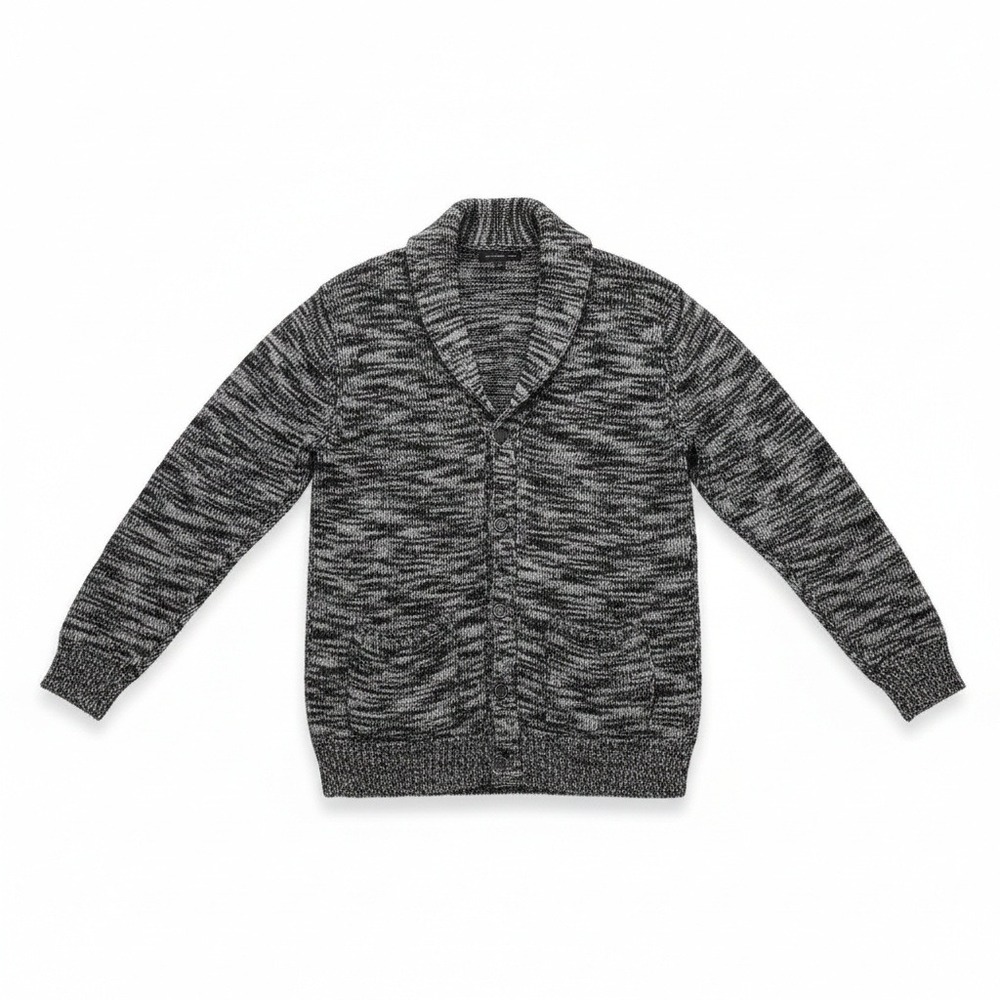 John Varvatos Cardigan Shawl Collar‎ Space Dye Multi Colour XXL